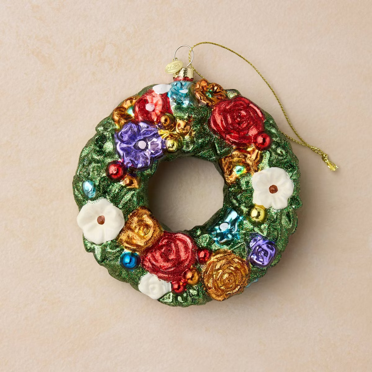 John Derian for Target Glass Wreath Ornament | Target