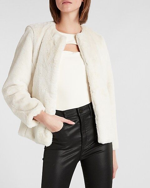 Faux Fur Coat | Express