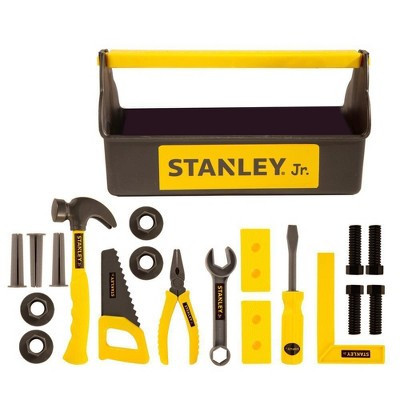Red Tool Box Stanley Jr. Plastic Toolbox Set | Target