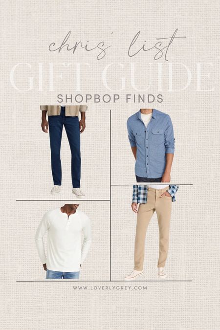 Chris’ Shopbop clothing picks! These would be great gift ideas for the men in your life! 

Loverly Grey, Shopbop sale

#LTKsalealert #LTKCyberWeek #LTKstyletip