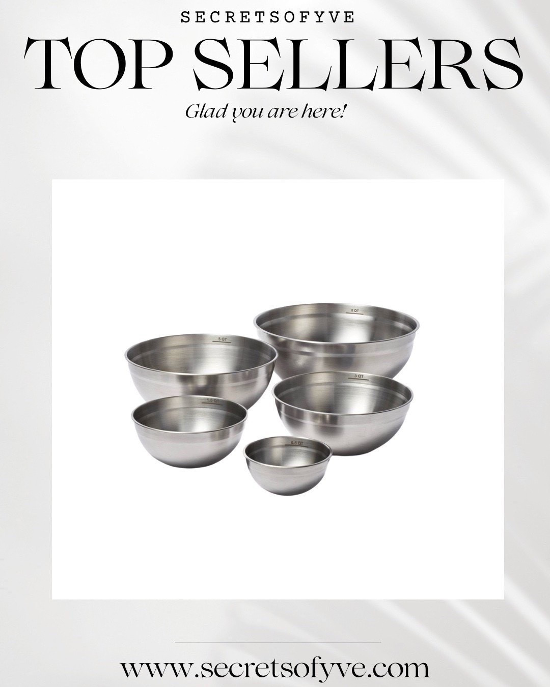 SecretsofYve: Shop my bestsellers! @target mixing bowls
#Secretsofyve #ltkgiftguide
Always humbled & thankful to have you here.. New posts daily at 3pm & 4:15pm EST. 
CEO: PATESI Global & PATESIfoundation.org
@secretsofyve : where beautiful meets practical, comfy meets style, affordable meets glam with a splash of splurge every now and then. I do LOVE a good sale and combining codes! #ltkfoodie #ltksalealert #ltku #ltkmomlife #ltkover40 #ltktall #ltkmidsize #ltkplussize #ltkpetite  secretsofyve

#LTKSeasonal #LTKHome #LTKWedding