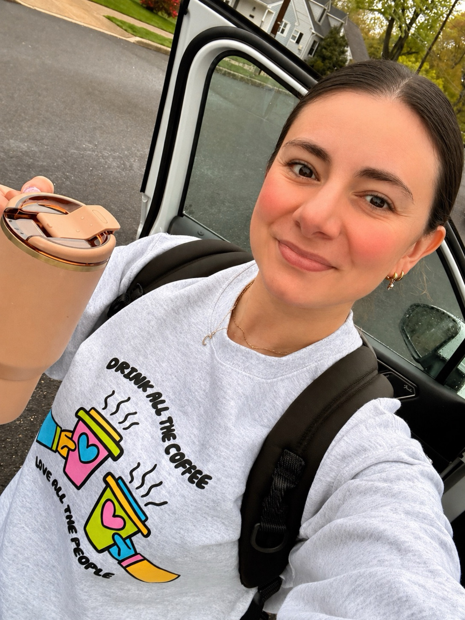 My “conference” outfit! 

Not pictured my comfy jeans from express and brooks  sneakers! 

Sweatshirt is from an awesome creator “able fables” but I included some of my fav “inclusive” loving gear! 

#LTKdayinmylife #LTKootd #LTKgrwm