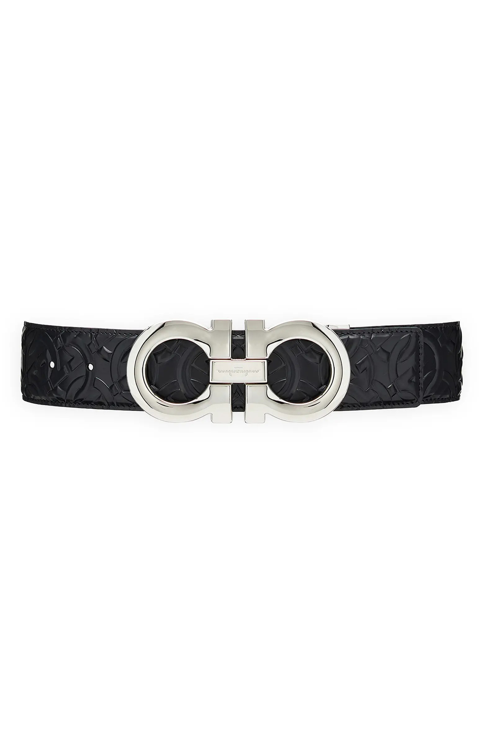 Salvatore Ferragamo Men's Adjustable Double Gancio Belt | Nordstrom | Nordstrom