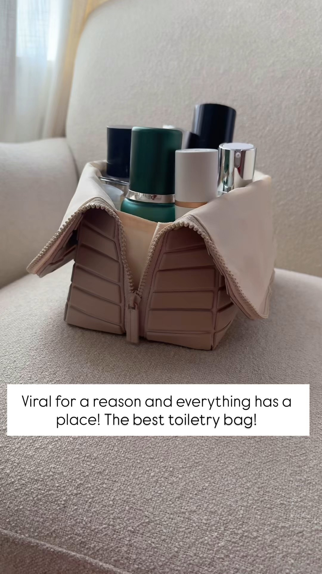 I LOVE my parallel toiletry bag! Keeps products visible for easy grab and go! Travel necessities. My travel just-haves. This is the large size. 

#LTKBeauty #LTKTravel #LTKselfcare