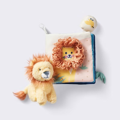 Soft Interactive Book - Safari - Cloud Island™ | Target