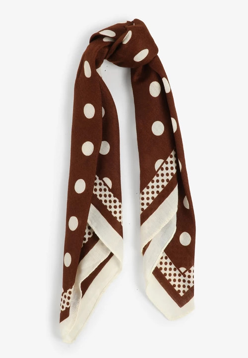 Brown Dot Multi Purpose Scarf | maurices | Maurices
