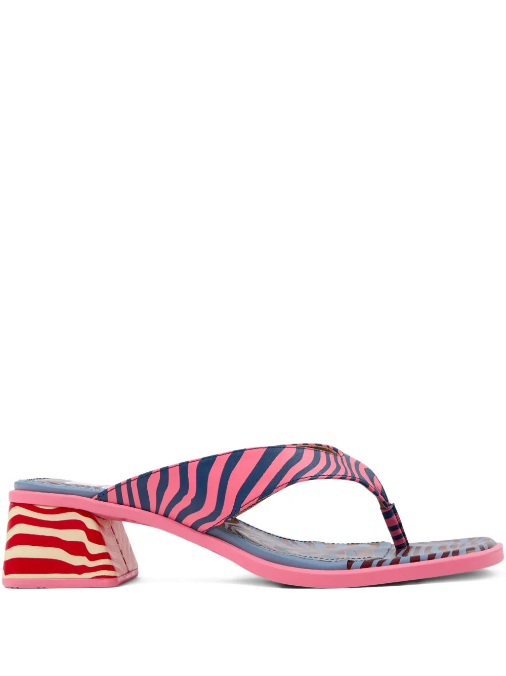 CamperKora striped sandals | Farfetch Global