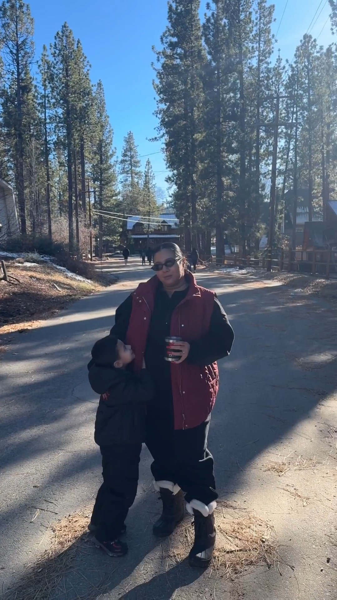 Love an easy matching set! I threw on a vest and I wore this while we were in big bear and I love the oversized comfy fit. 

Vest - XL/ runs big/ oversized fit / super comfy 
Matching sweat set- XL/ runs big/ super comfortable 

Casual outfit 
Easy outfit 
Comfy outfit 
Cozy outfit 
Winter outfit 
Puffer vest 
Vest
Matching set
Midsize outfit 
Midsize outfit 
Travel outfit 
Mom outfit idea 


#LTKTravel #LTKMidsize #LTKootd