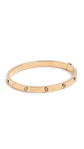 Tory Burch Women's Miller Stud 5MM Hinge Bracelet, Tory Gold, One Size | Amazon (US)