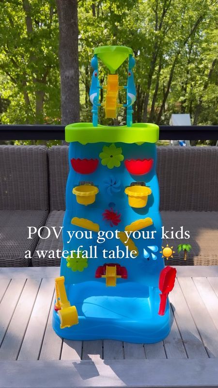 Water toy outdoor toys waterfall table toddler toys toddler activities sprinklers 

#LTKfindsunder100 #LTKfindsunder50 #LTKkids