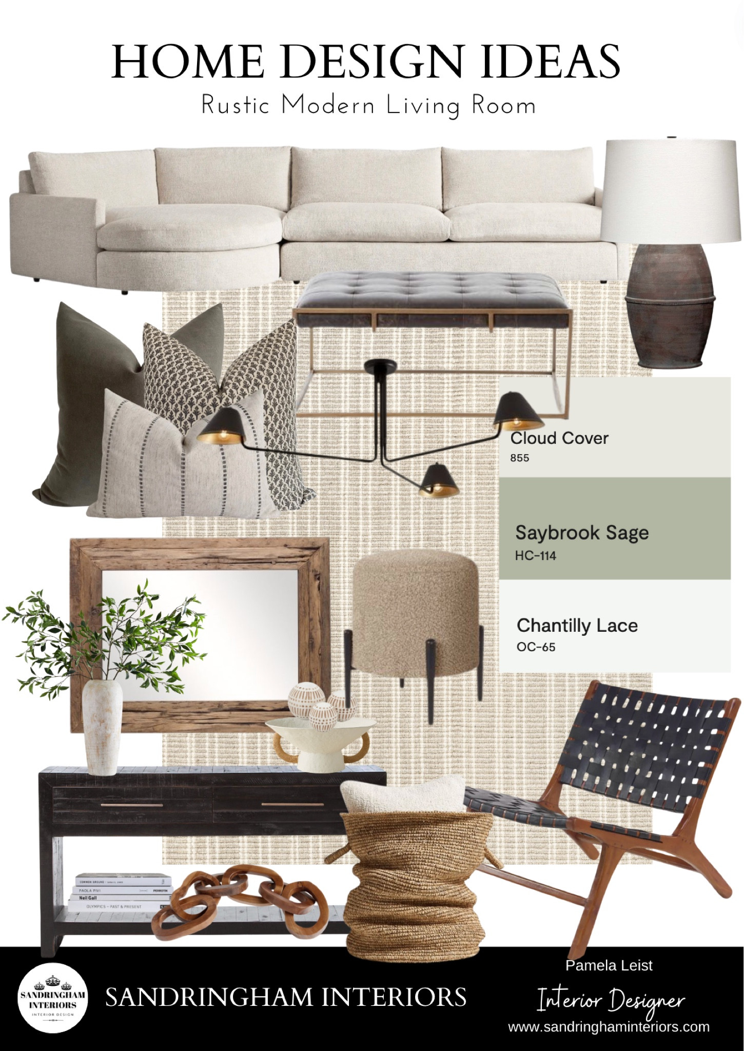 Modern Rustic Living Room | Great Room Home Decor | Sectional | Tufted Coffee Table | Leather Coffee Table | Decorative Pillows | Wood Framed Wall Mirror | Ottoman | Ceiling Fixtures | Table Lamps | Accent Chairs | Console Table | Home Accents | Home Decor | Paint Combinations | Neutral Area Rugs

#LTKStyleTip #LTKHome