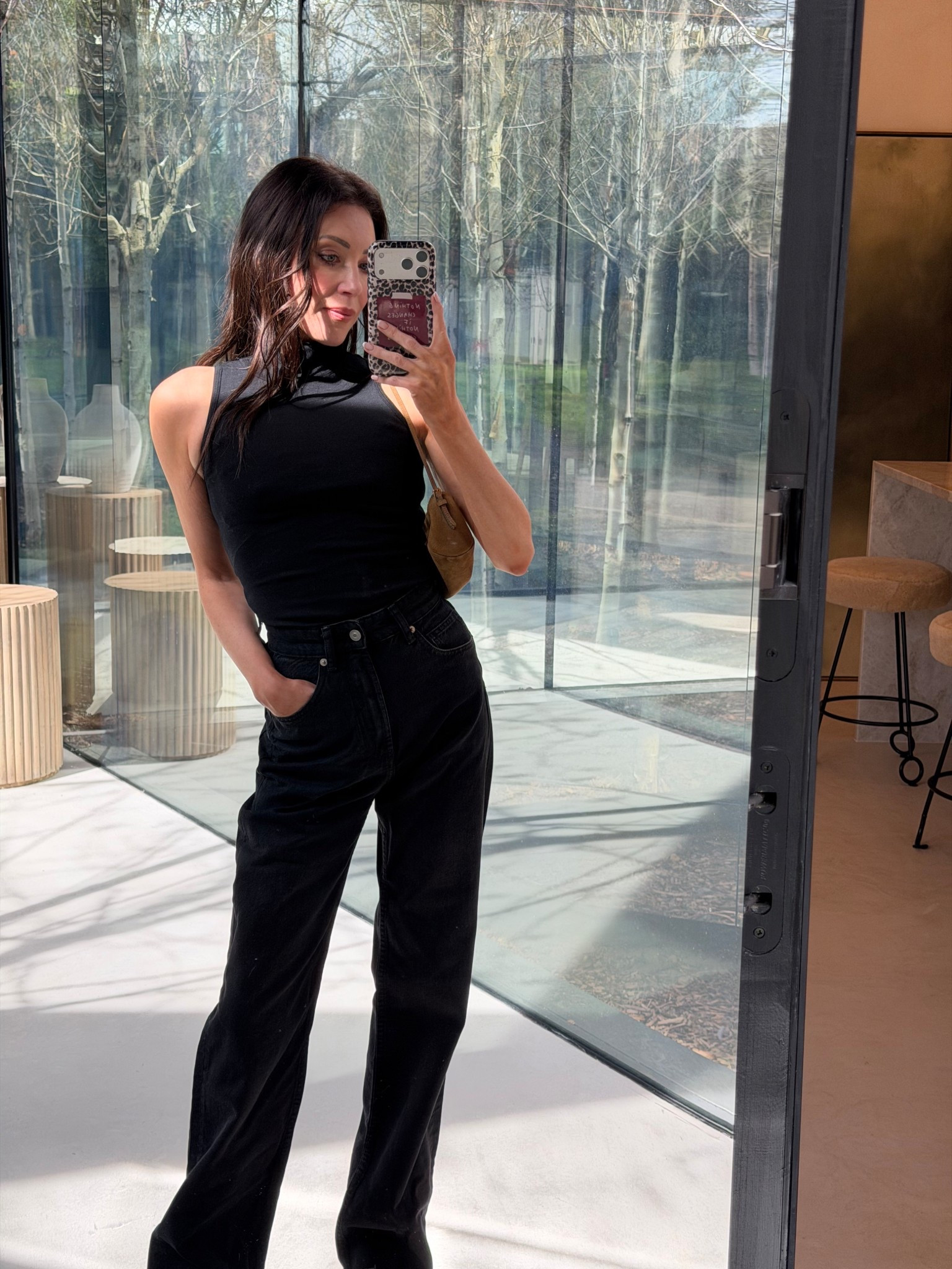 Wearing size 6 jeans 