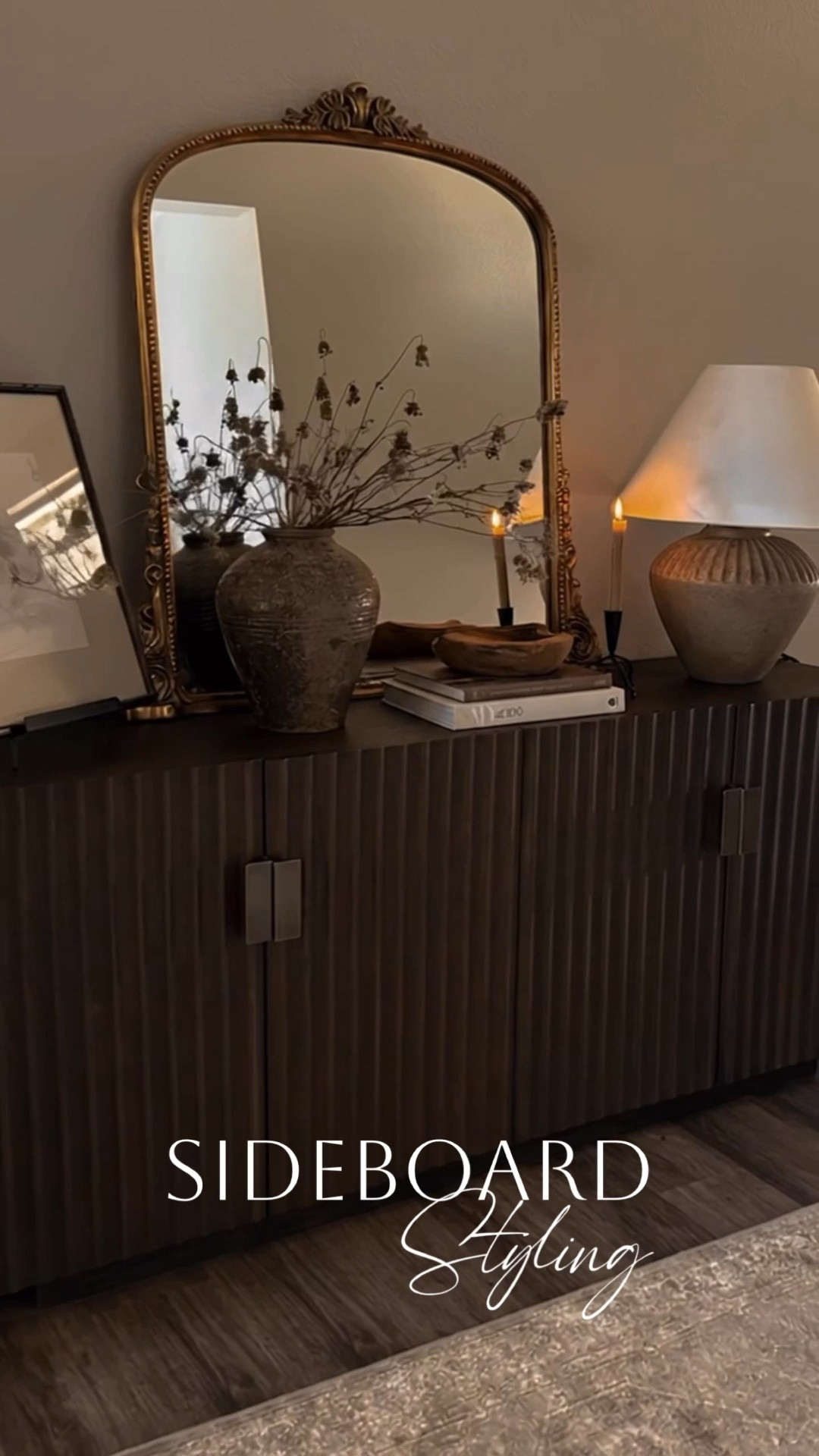 Sideboard styling ✨🤎

#LTKHome #LTKdayinmylife #LTKSaleAlert