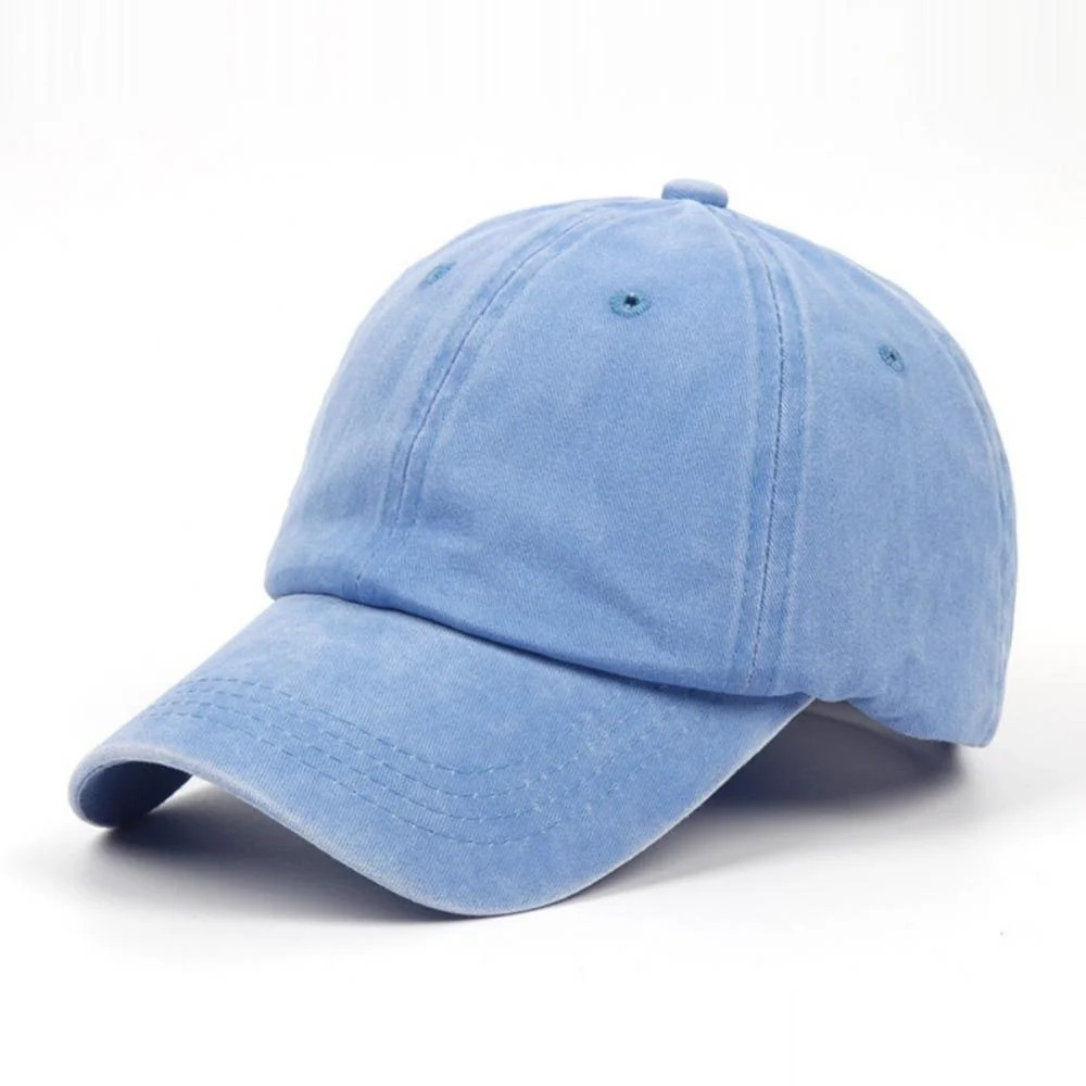 Enlightened Distressed Denim Sun Hats Baseball Caps for Women and Men - Walmart.com | Walmart (US)