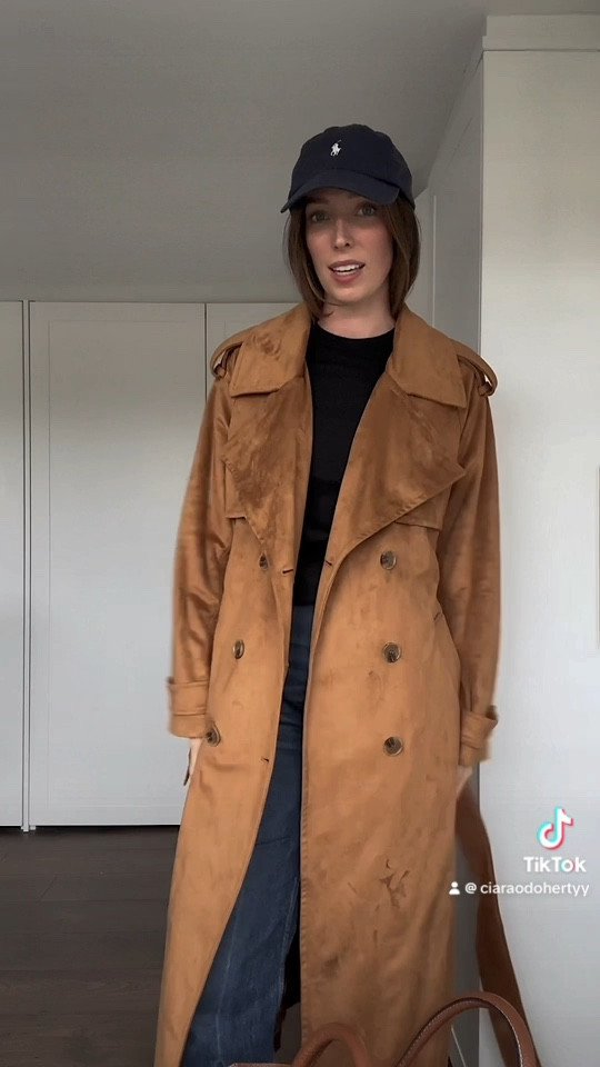 Suede coat sale find 🤎🤎🤎