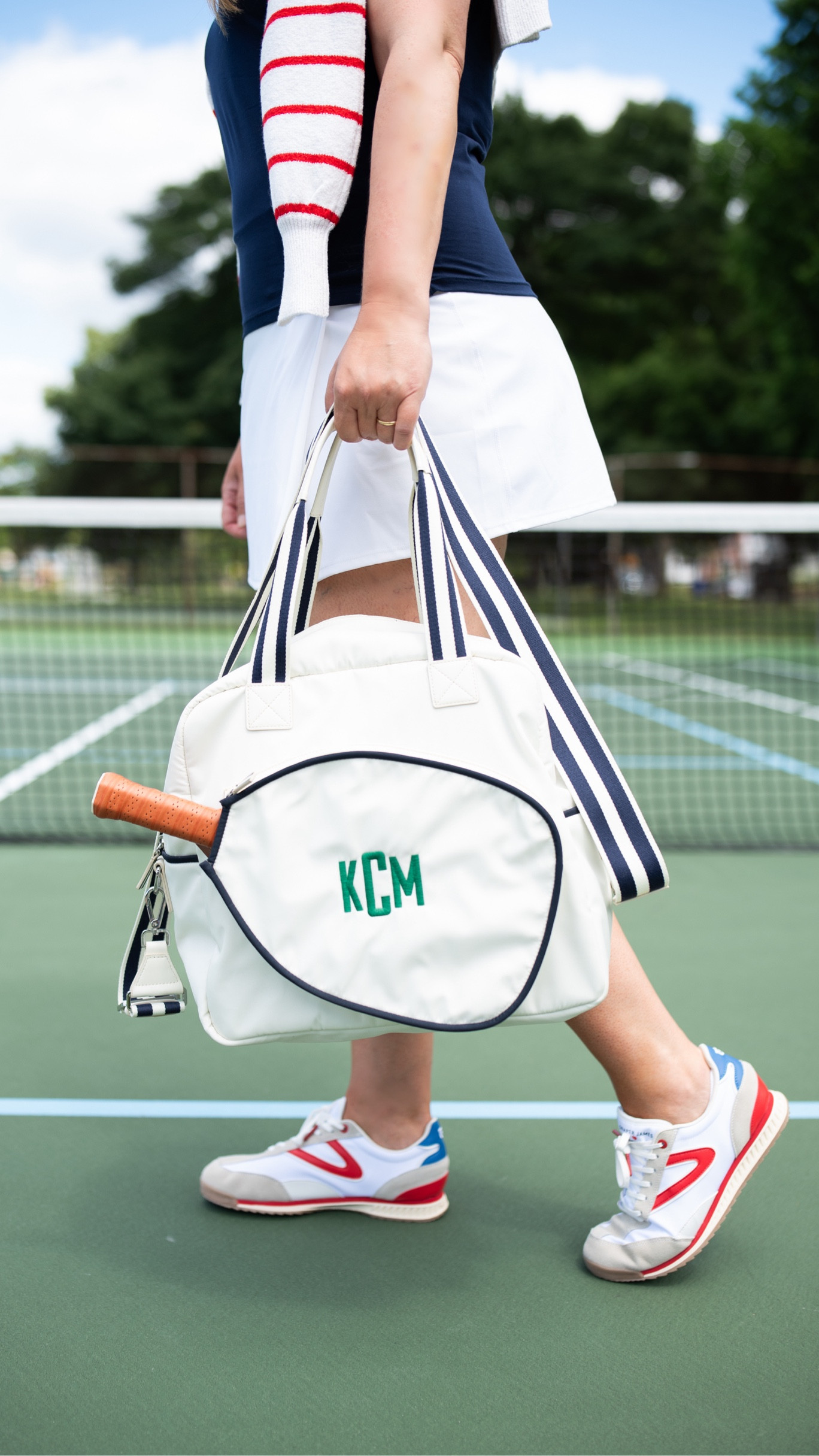 My pickleball bag is a workhorse! We play as a family and it holds all our paddles, a cosmetic pouch, balls, towels, and my water bottle.

#LTKItBag #LTKOver40 #LTKActive