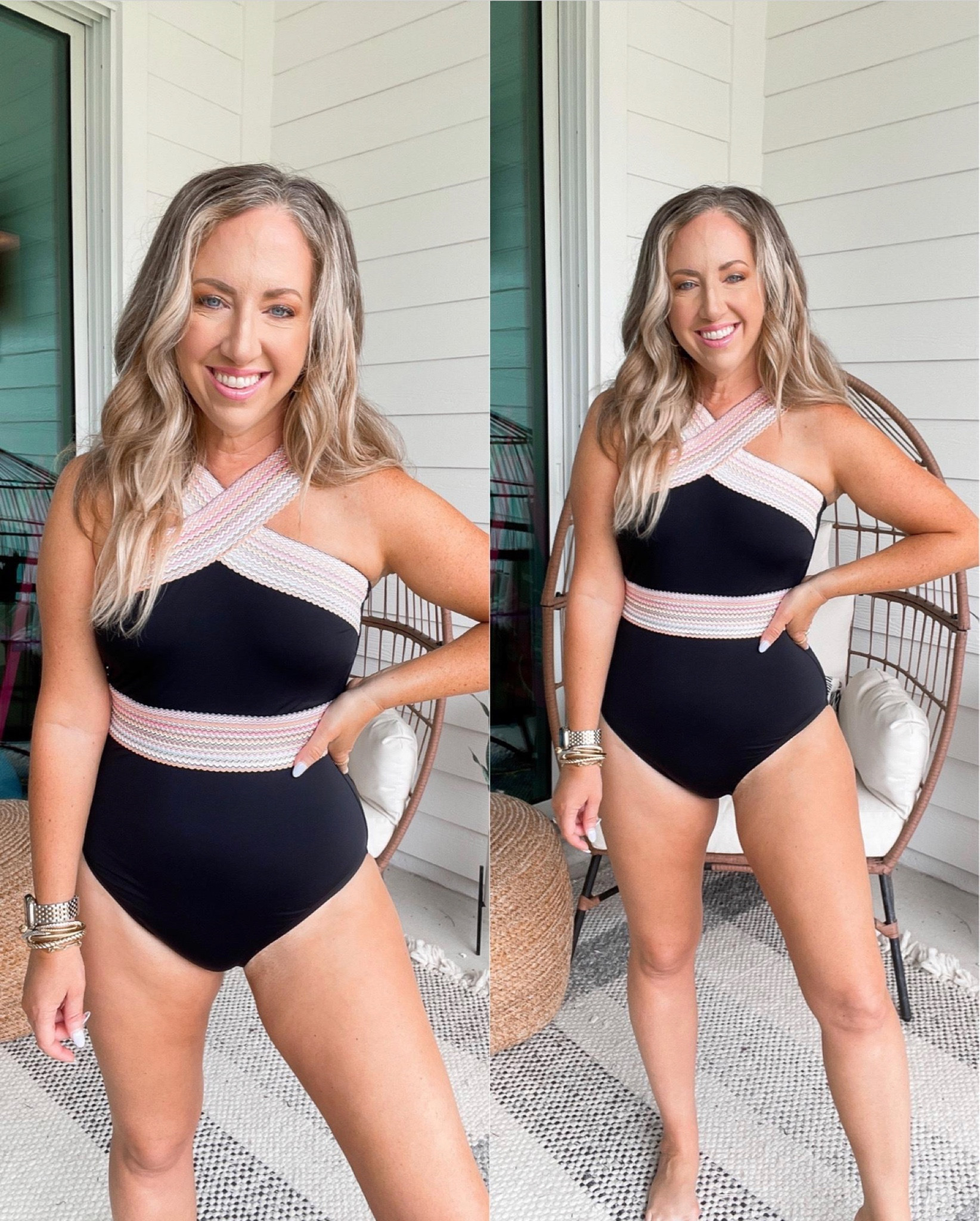 One piece swimsuit on sale for $25 wearing medium or 4-6 amazon fashion amazon finds swimwear one piece swimsuit

#LTKunder50 #LTKsalealert #LTKswim