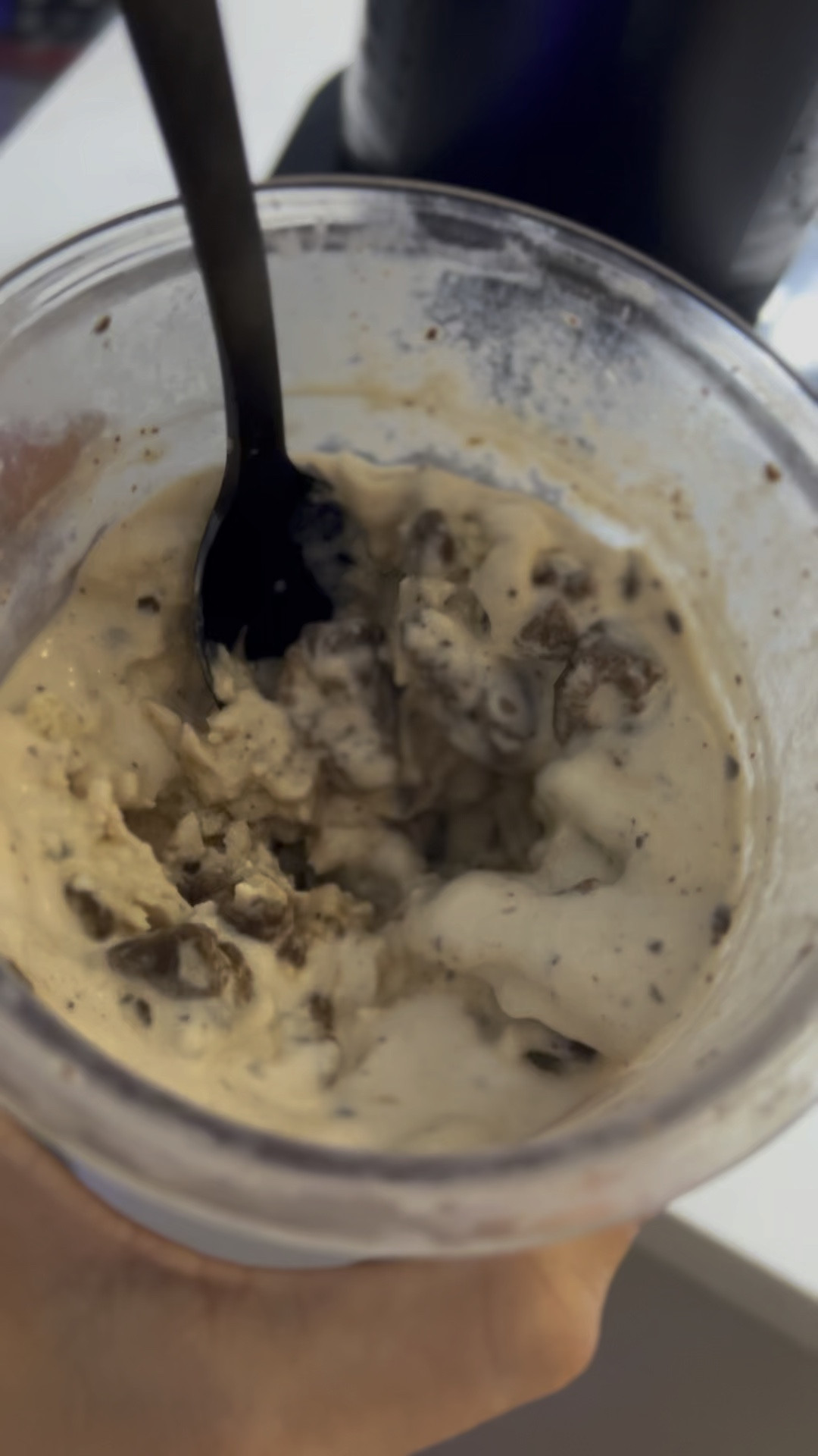 The best way to get protein in. Ninja Creami protein soft serve 

#LTKActive #LTKGiftGuide #LTKfitness