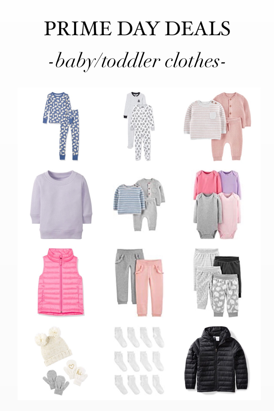 Baby and toddler clothes on sale for prime day!! #babyclothes #toddlerclothes #winterbabyclothes

#LTKsalealert #LTKbaby