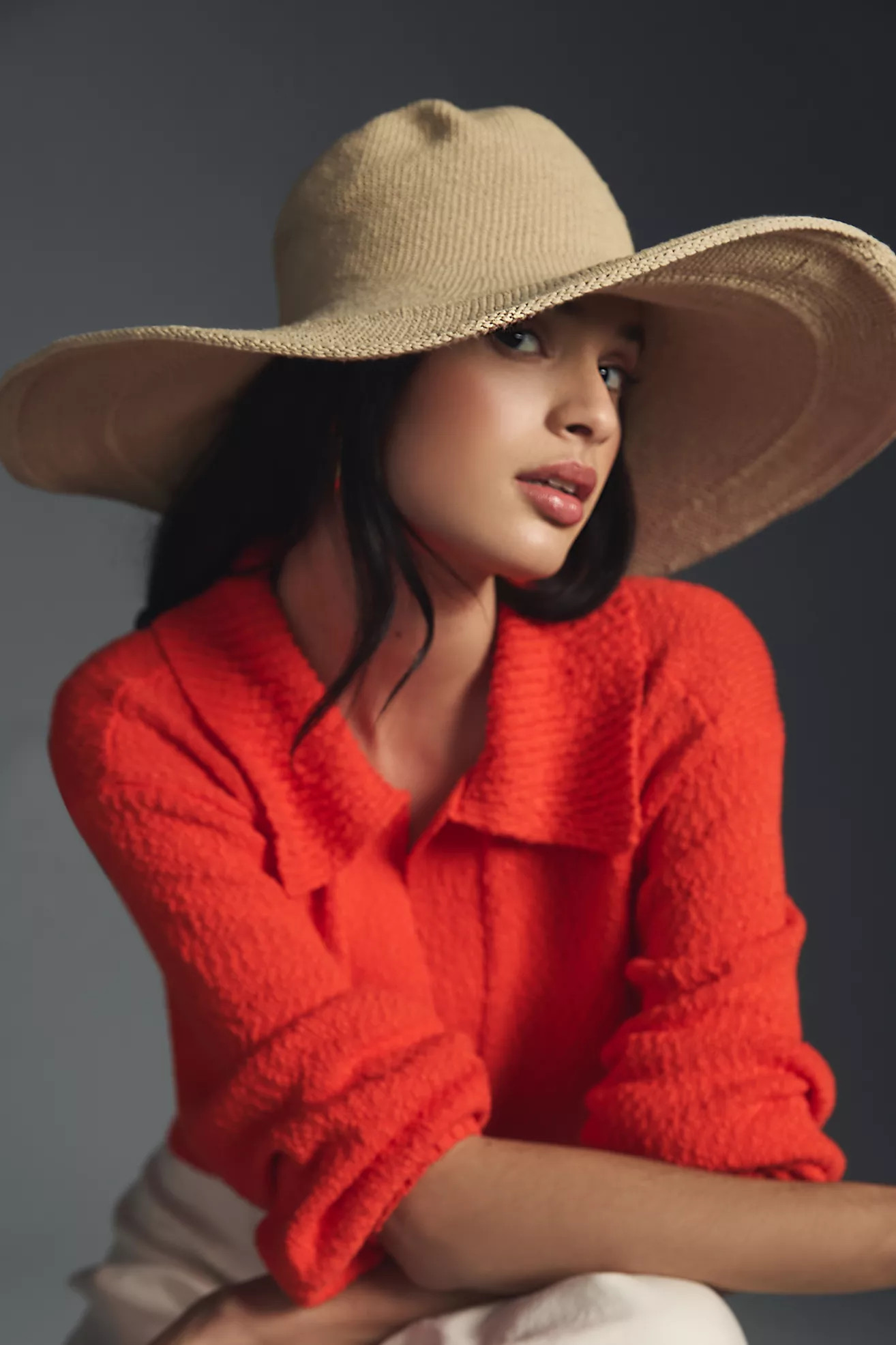 San Diego Hat Co. Crochet Floppy Hat | Anthropologie (US)