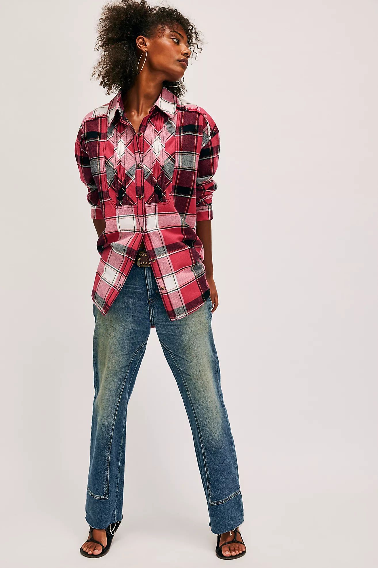 We The Free Layla Plaid Shirt | Free People (Global - UK&FR Excluded)