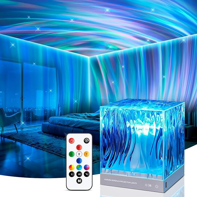 Northern Lights Projector,18 Colors Galaxy Projector for Bedroom,Remote Galaxy Light Projector fo... | Amazon (US)