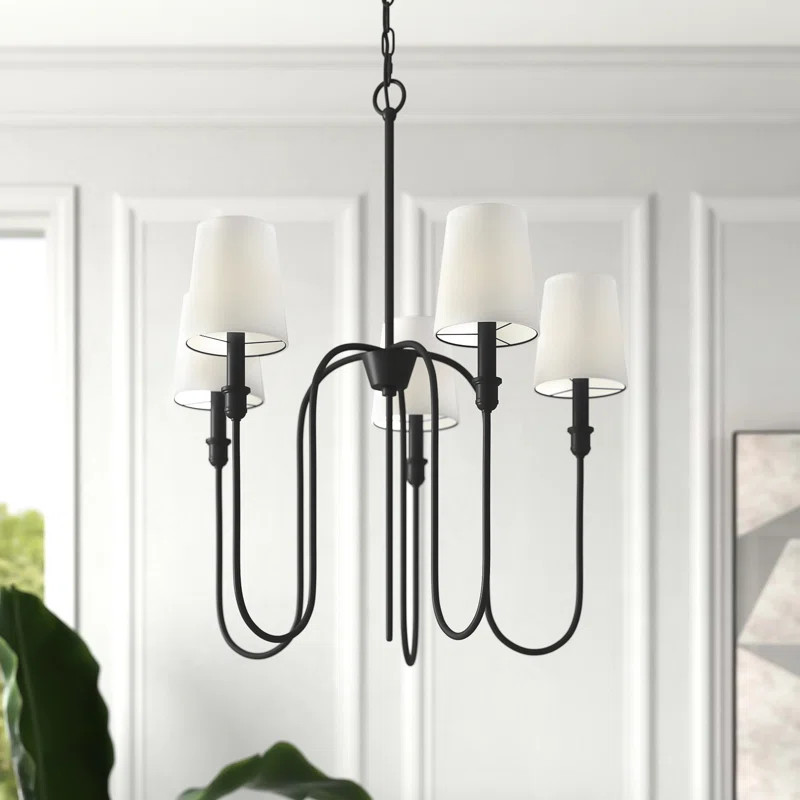 Sanibel 5 - Light Shaded Classic / Traditional Chandelier | Wayfair North America