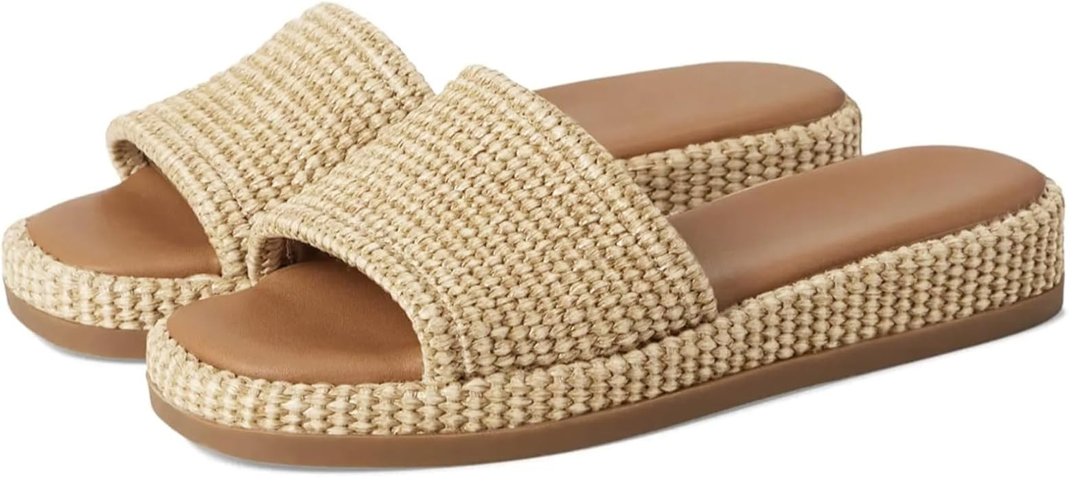 Celbreez Platform Sandals Women Espadrilles Wedges for Women Raffia Summer Sandals 2026 Slip On L... | Amazon (US)