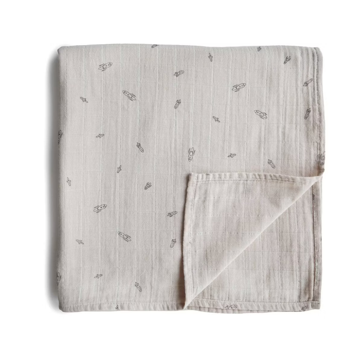 Mushie Muslin Swaddle Blanket Organic Cotton | Target