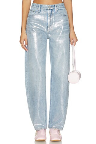 PISTOLA Wes High Rise Barrel Jeans in Spellbound from Revolve.com | Revolve Clothing (Global)