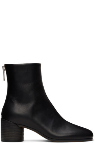 Black Anatomic Boots | SSENSE