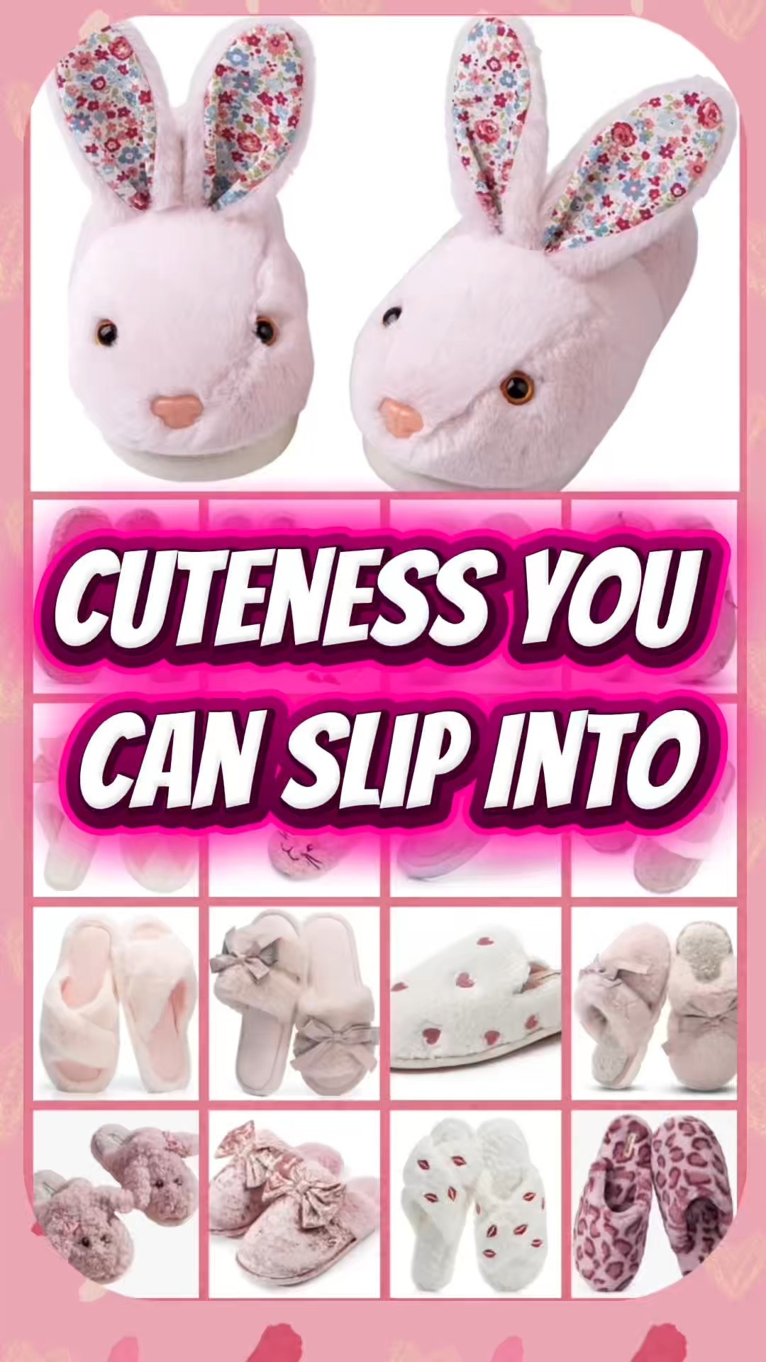 Too cute to take off 💗 Cozy Valentine slippers for the win.

#ValentineGiftIdeas
#GalentinesDay
#TreatYourself
#GiftInspo
#CuteFinds
#valentine
#valentinesday
