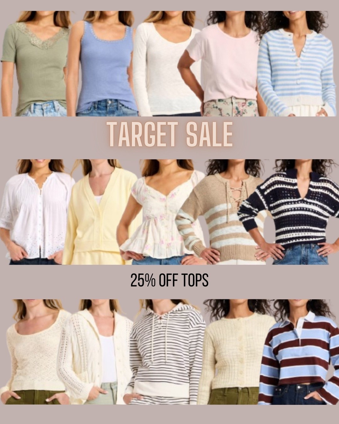 Sale ends Saturday
Target style
Spring tops
Polo sweater


#LTKSaleAlert
