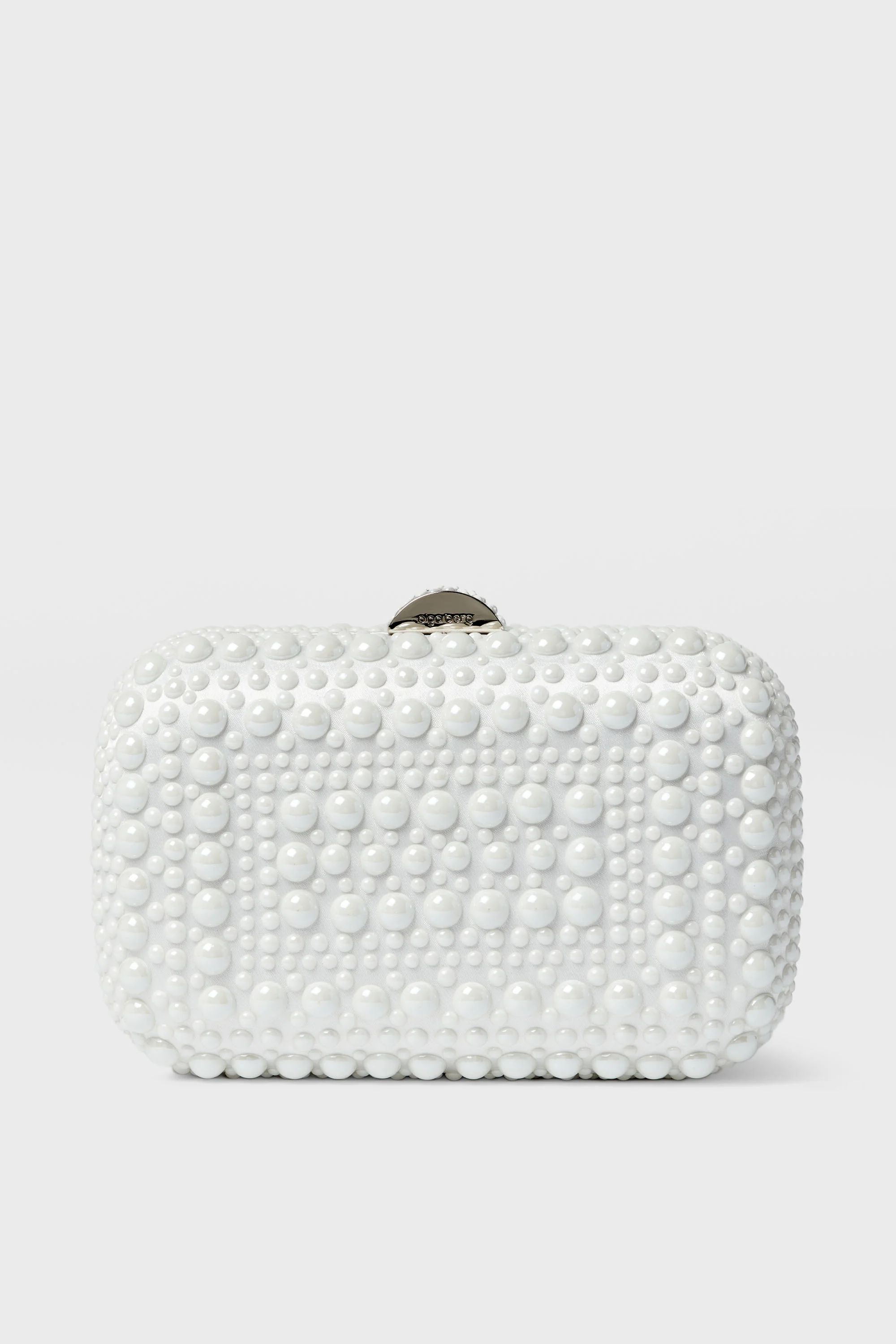 White Ari Hotfix Clutch | Tuckernuck (US)