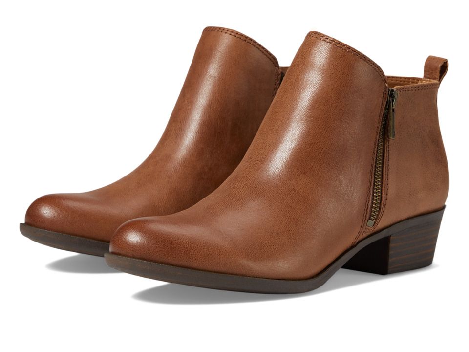 Lucky Brand - Basel (Toffee) Women's Zip Boots | Zappos