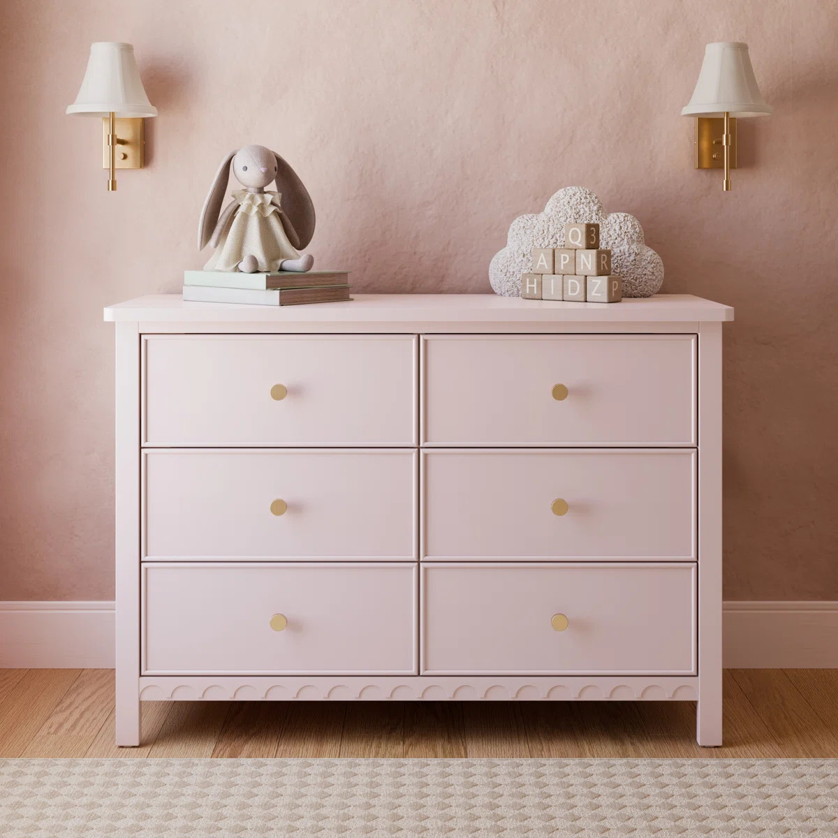 Sasha 6 Drawer Double Dresser | Wayfair North America