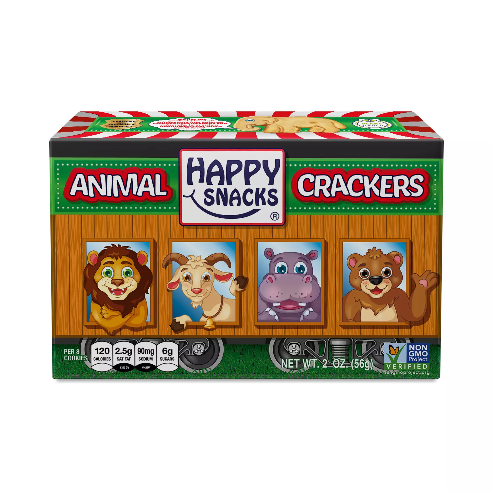 Animal Crackers, Single Snack Pack | Thrive Market