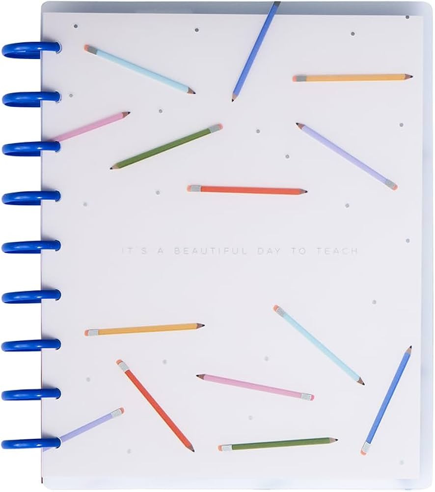 Happy Planner Disc-Bound 12-Month Academic Planner, July 2024–June 2025 Daily and Monthly Plann... | Amazon (CA)