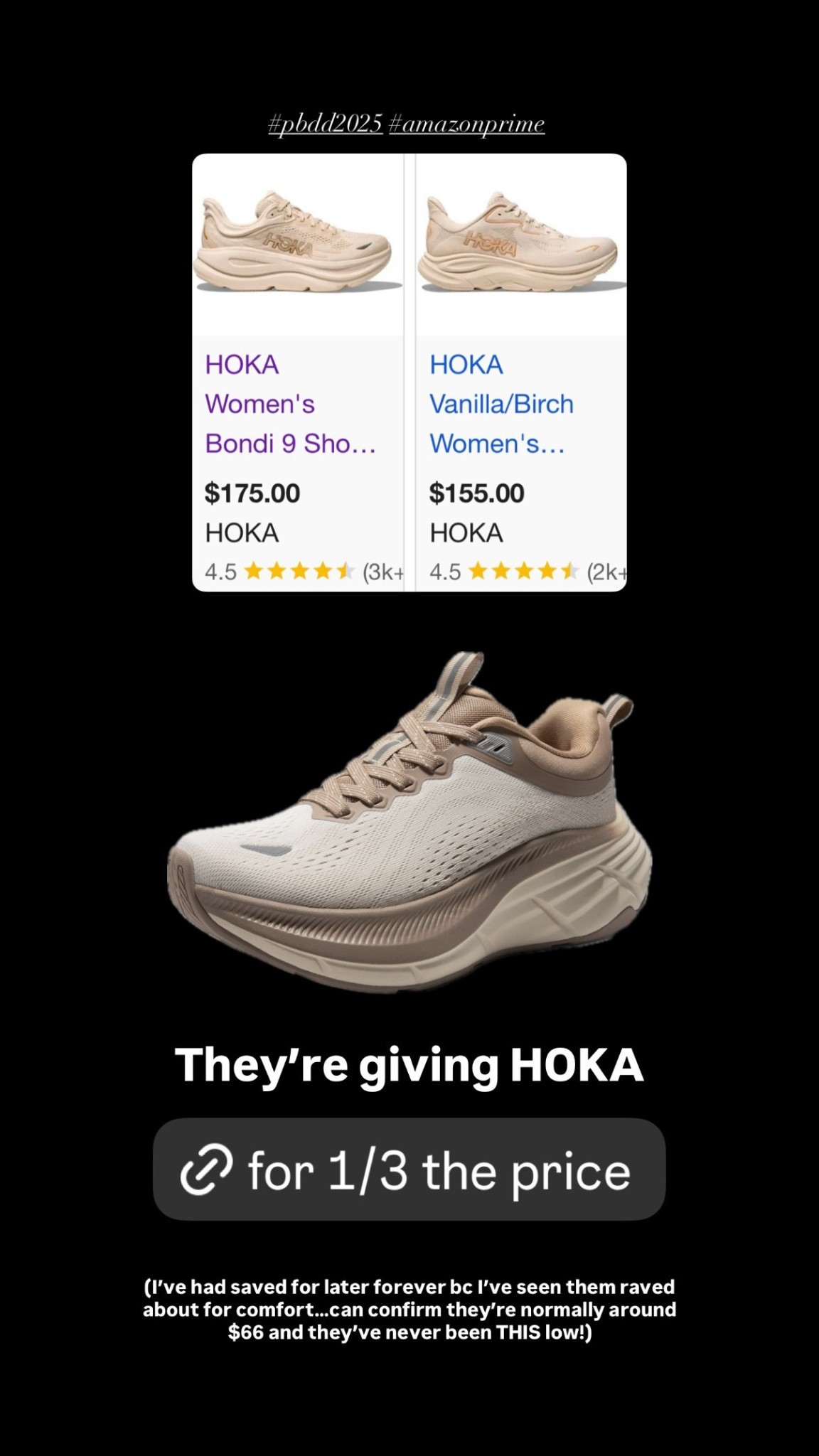 Hoka inspired sneakers from Amazon! Available in tons of color combos + would make a great gift! 

#LTKActive #LTKfitnessgoals #LTKGiftGuide