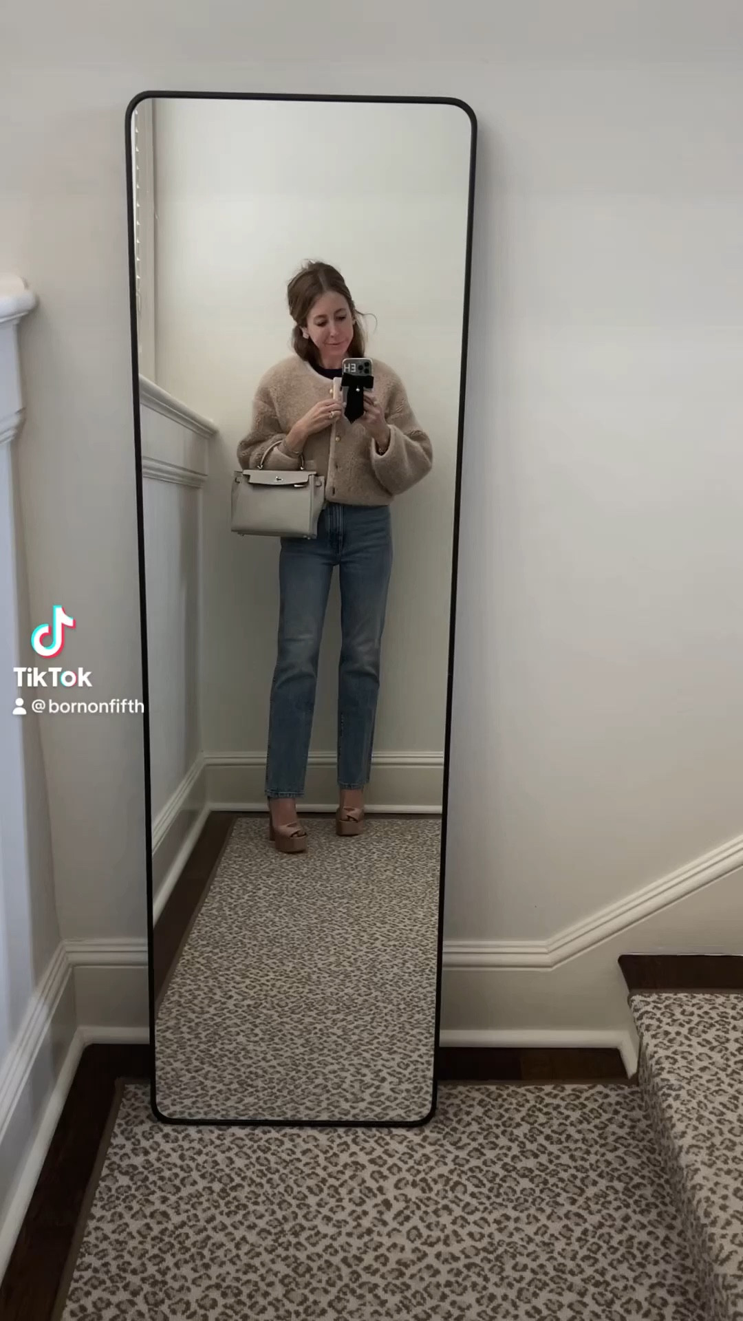 Chic Khaite Jeans! Reposting from last fall because they’re still available! Size up and get taken in in the waist if, like me, you hold weight in your thighs. 

#LTKstyletip #LTKworkwear 

#LTKSeasonal