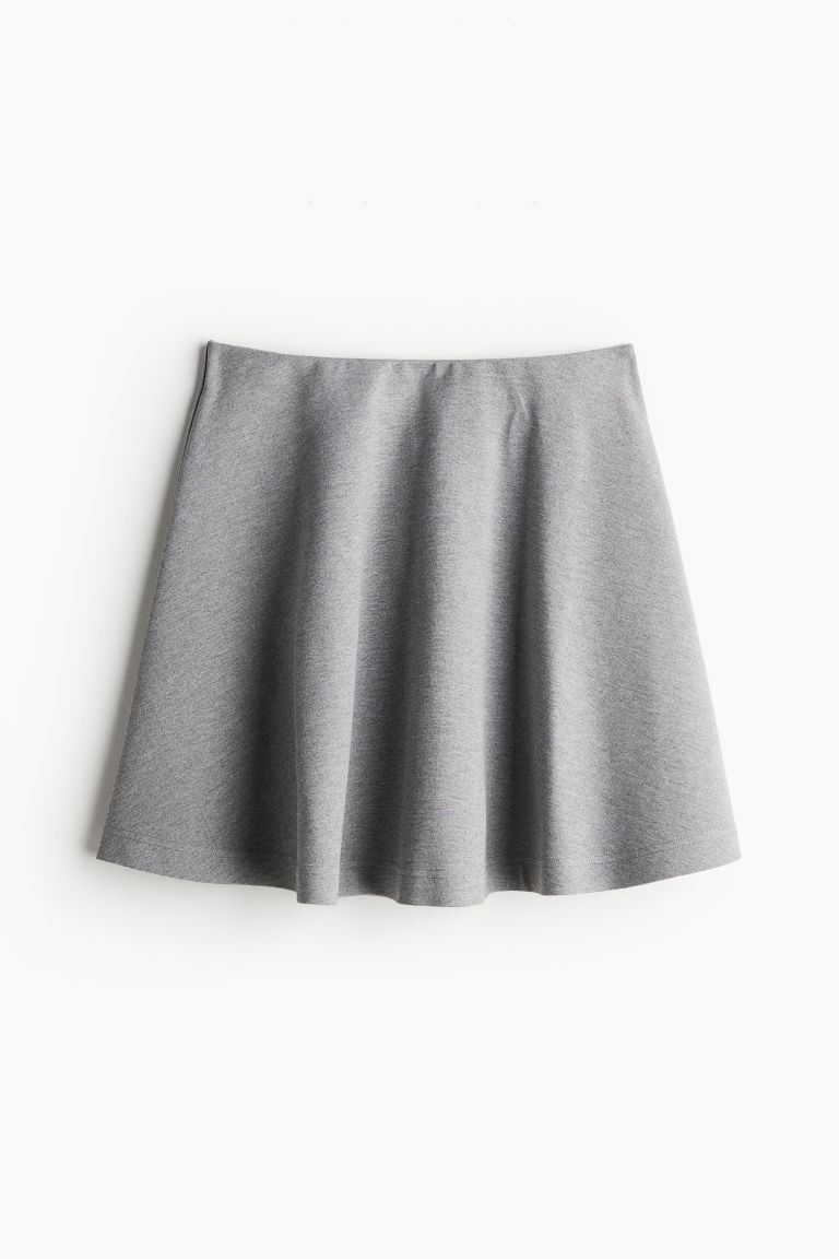 H & M - A-line Skirt - Gray | H&M (US + CA)
