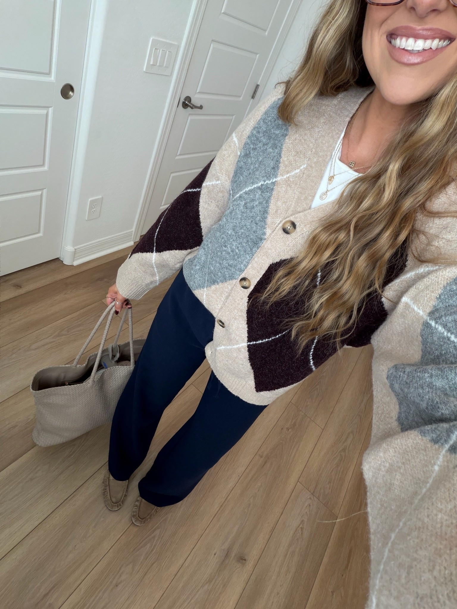 Comfy rainy day outfit! Wearing mediums in the sweater and pants

#LTKootd