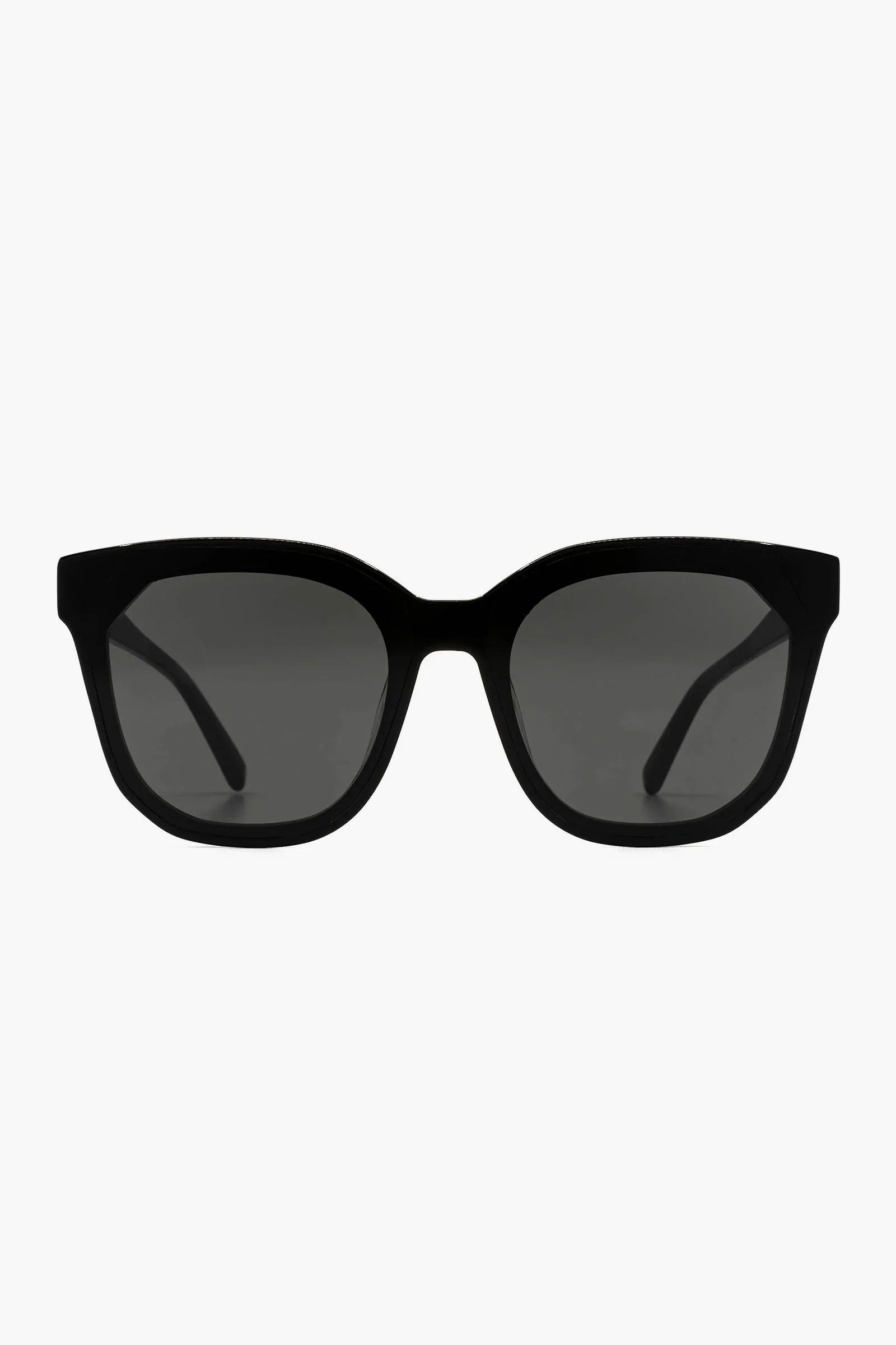 Black and Grey Gia Sunglasses | Tuckernuck (US)
