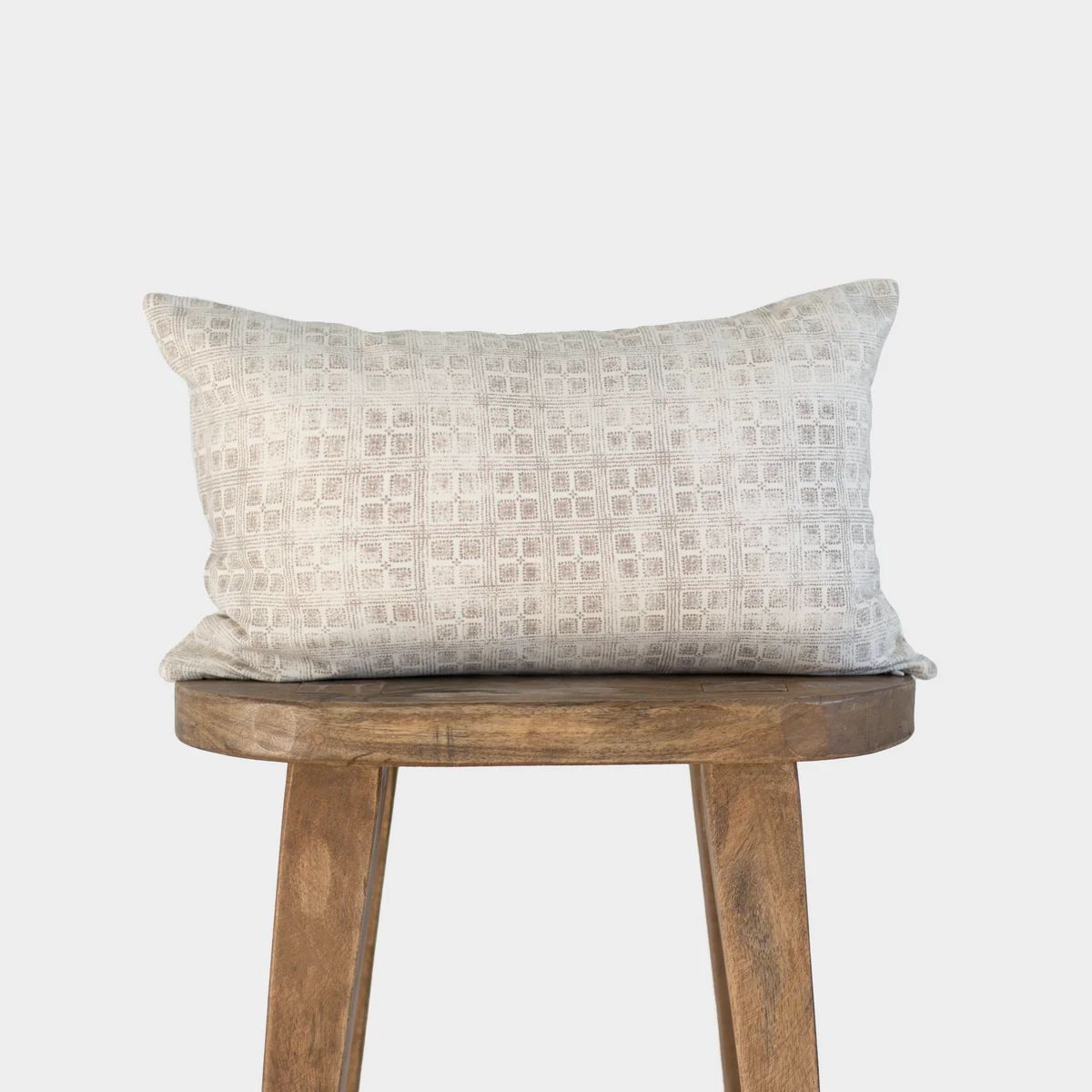 Fleur Grid Lumbar - 12x20" | 12x40" | Woven Nook