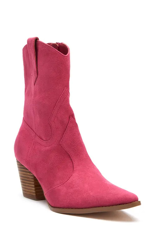 Coconuts by Matisse Bambi Western Boot in Hot Pink at Nordstrom, Size 8.5 | Nordstrom