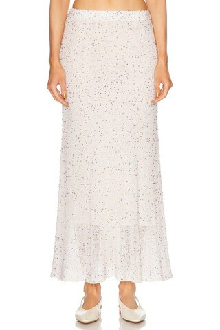Gabriela Hearst Sabine Skirt in Ivory | FWRD 