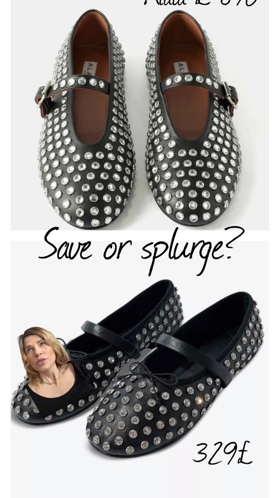 Alaia Crystal flats, save or splurge 

#LTKeurope #LTKshoecrush #LTKVideo