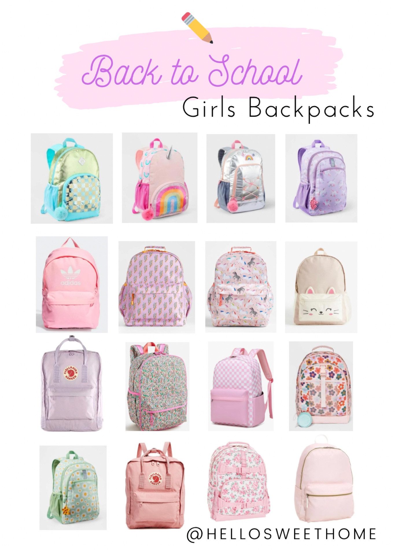 Girls Backpacks 

#LTKkids #LTKBacktoSchool #LTKSeasonal