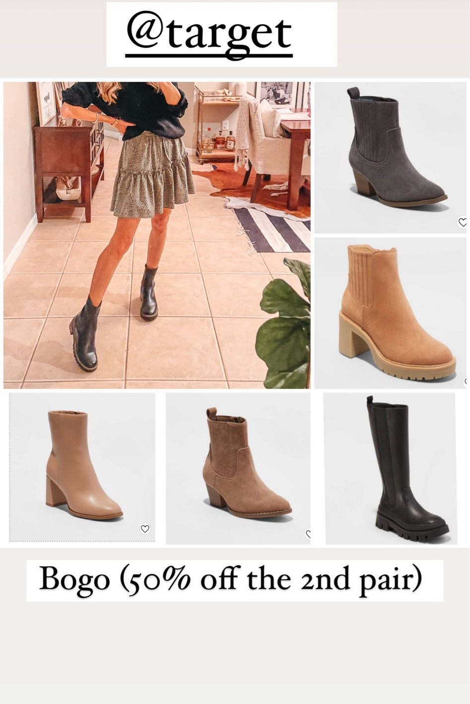 #targetboots #bootssale 

#LTKshoecrush #LTKsalealert