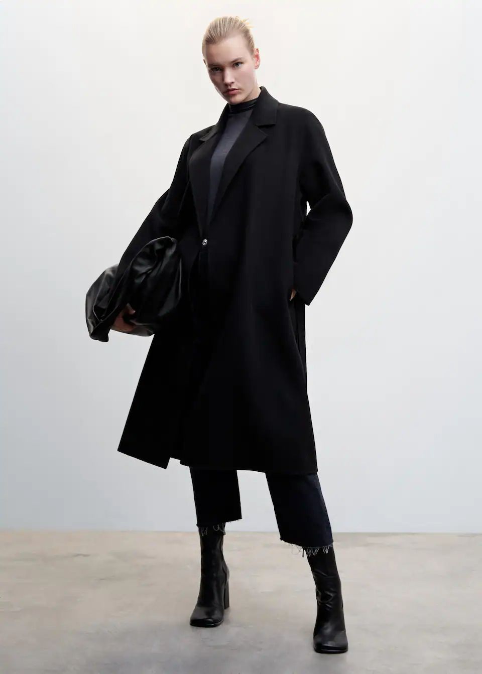 Belt handmade coat | MANGO (US)